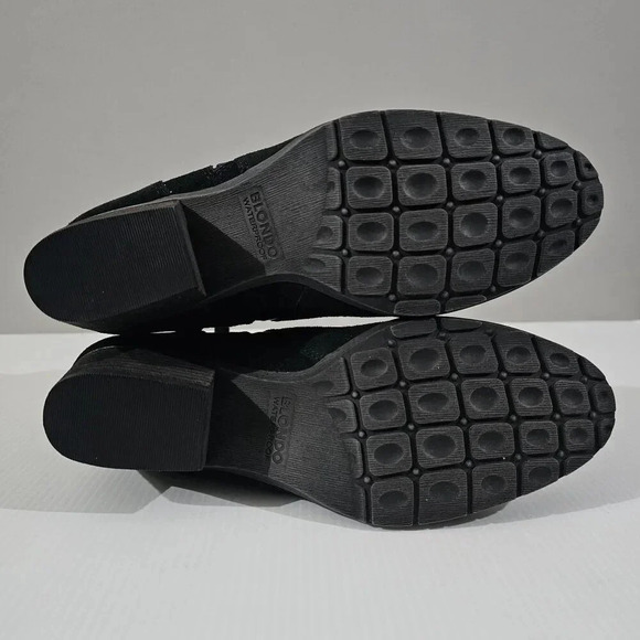 NEW Blondo Vivian Ankle Bootie Womens 6.5 Black Suede Waterproof Western Casual - Picture 11 of 13